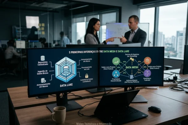 As 5 diferenças principais entre data mesh e data lake